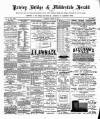Pateley Bridge & Nidderdale Herald Saturday 30 January 1892 Page 1