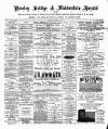 Pateley Bridge & Nidderdale Herald Saturday 19 March 1892 Page 1
