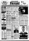 Pateley Bridge & Nidderdale Herald Friday 13 January 1989 Page 1