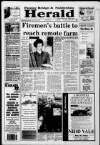 Pateley Bridge & Nidderdale Herald Friday 29 January 1993 Page 1