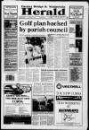 Pateley Bridge & Nidderdale Herald Friday 02 April 1993 Page 1