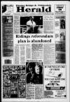 Pateley Bridge & Nidderdale Herald Friday 16 July 1993 Page 1