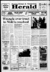 Pateley Bridge & Nidderdale Herald Friday 19 November 1993 Page 1