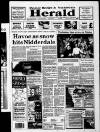 Pateley Bridge & Nidderdale Herald Friday 27 January 1995 Page 1