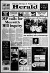 Pateley Bridge & Nidderdale Herald Friday 02 January 1998 Page 1
