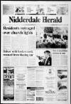 Pateley Bridge & Nidderdale Herald Friday 12 November 1999 Page 1