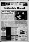 Pateley Bridge & Nidderdale Herald Friday 07 January 2000 Page 1