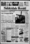 Pateley Bridge & Nidderdale Herald Friday 28 January 2000 Page 1