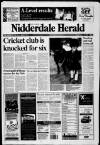 Pateley Bridge & Nidderdale Herald Friday 18 August 2000 Page 1