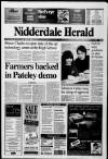 Pateley Bridge & Nidderdale Herald Friday 22 September 2000 Page 1