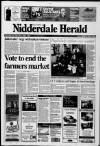 Pateley Bridge & Nidderdale Herald Friday 13 October 2000 Page 1