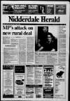 Pateley Bridge & Nidderdale Herald Friday 01 December 2000 Page 1