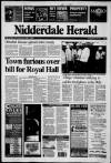 Pateley Bridge & Nidderdale Herald Friday 09 March 2001 Page 1