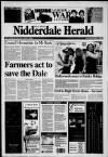 Pateley Bridge & Nidderdale Herald Friday 06 April 2001 Page 1