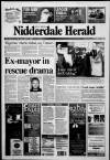 Pateley Bridge & Nidderdale Herald Friday 07 December 2001 Page 1