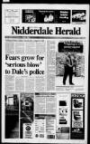 Pateley Bridge & Nidderdale Herald Friday 19 April 2002 Page 1