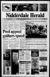 Pateley Bridge & Nidderdale Herald Friday 25 October 2002 Page 1