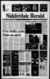 Pateley Bridge & Nidderdale Herald Friday 15 November 2002 Page 1