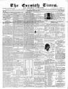 Cornish Times Saturday 25 July 1857 Page 1