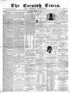 Cornish Times Saturday 01 August 1857 Page 1