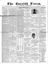 Cornish Times Saturday 22 August 1857 Page 1