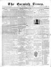 Cornish Times Saturday 05 September 1857 Page 1
