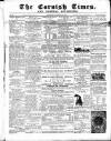 Cornish Times Saturday 23 October 1858 Page 1