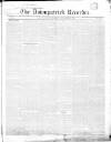 Downpatrick Recorder Saturday 19 December 1840 Page 1