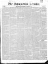 Downpatrick Recorder Saturday 09 January 1841 Page 1