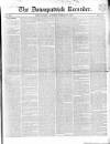 Downpatrick Recorder Saturday 31 January 1846 Page 1