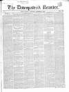 Downpatrick Recorder Saturday 12 October 1850 Page 1