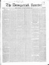Downpatrick Recorder Saturday 19 October 1850 Page 1