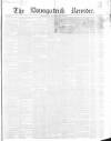 Downpatrick Recorder Saturday 31 May 1856 Page 1
