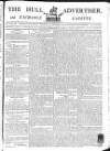 Hull Advertiser Saturday 08 November 1794 Page 1