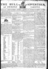 Hull Advertiser Saturday 07 January 1797 Page 1