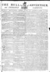 Hull Advertiser Saturday 24 June 1797 Page 1