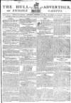 Hull Advertiser Saturday 22 November 1800 Page 1
