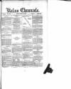 Kelso Chronicle Friday 12 March 1852 Page 1