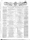 Coleraine Chronicle Saturday 24 May 1862 Page 1