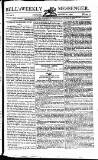 Bell's Weekly Messenger Sunday 21 August 1803 Page 1
