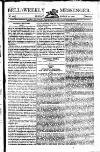 Bell's Weekly Messenger Sunday 25 March 1804 Page 1