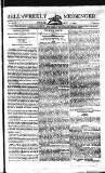 Bell's Weekly Messenger Sunday 12 May 1805 Page 1