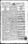 Bell's Weekly Messenger Sunday 29 September 1805 Page 1