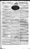 Bell's Weekly Messenger Sunday 30 October 1808 Page 1