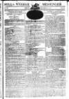 Bell's Weekly Messenger Sunday 23 December 1810 Page 1