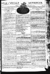 Bell's Weekly Messenger Sunday 23 February 1812 Page 1