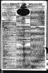 Bell's Weekly Messenger Sunday 22 November 1812 Page 1