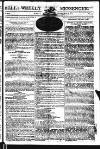 Bell's Weekly Messenger Sunday 29 November 1812 Page 1