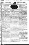 Bell's Weekly Messenger Sunday 08 May 1814 Page 1