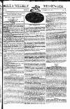Bell's Weekly Messenger Sunday 11 September 1814 Page 1
